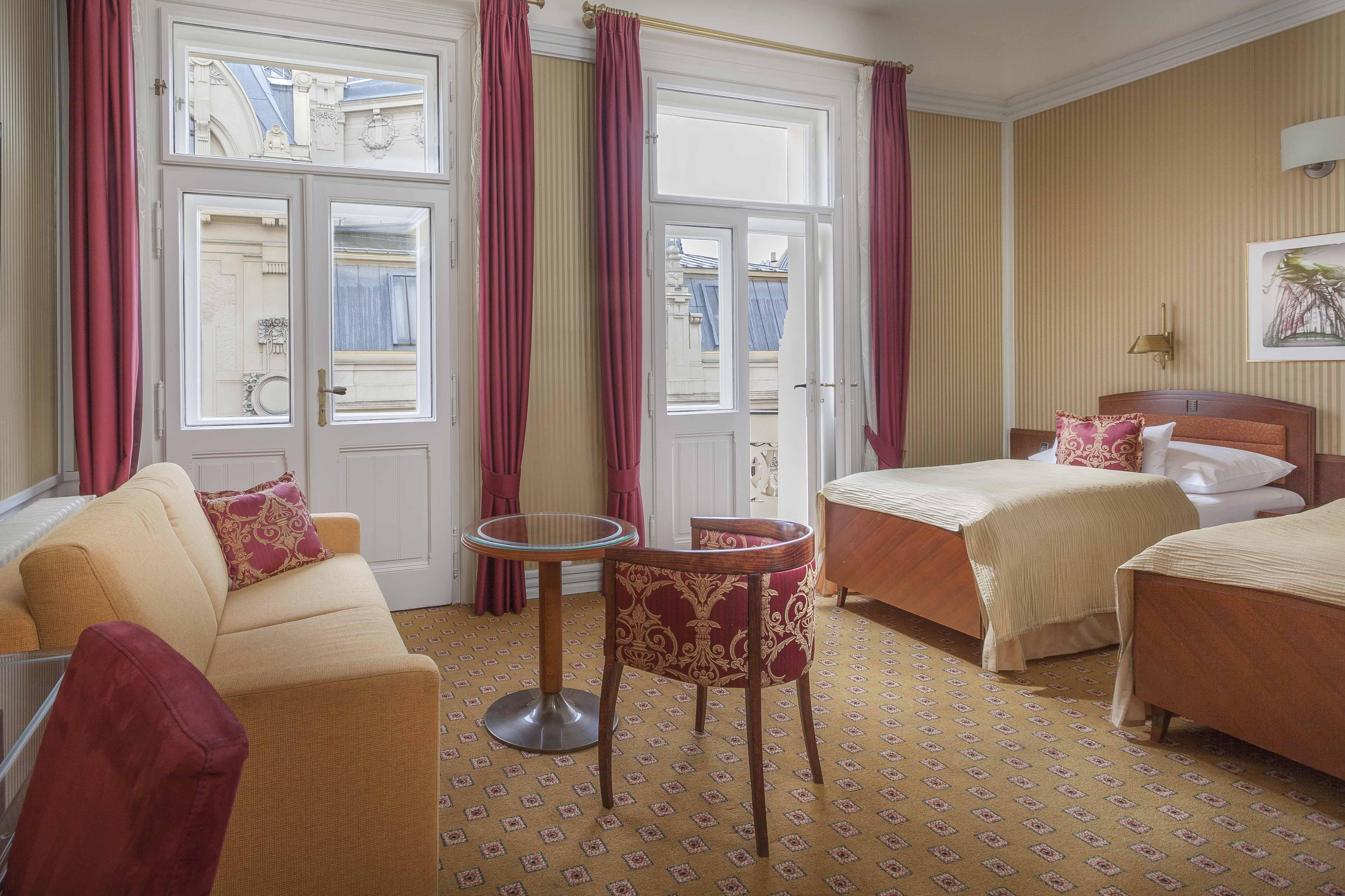 Hotel Paris Prága Kültér fotó